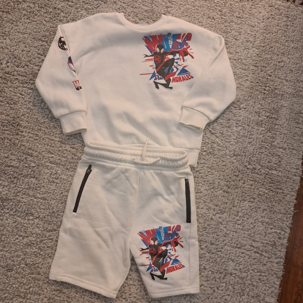 Marvel Spider-Man Kids' Cream and Red Outfit